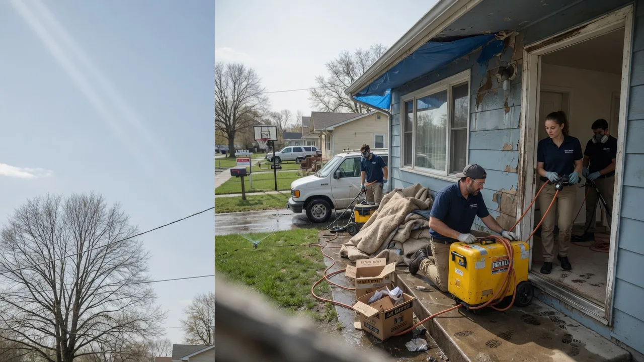 Basement Flood Cleanup in Salem, WV near me
